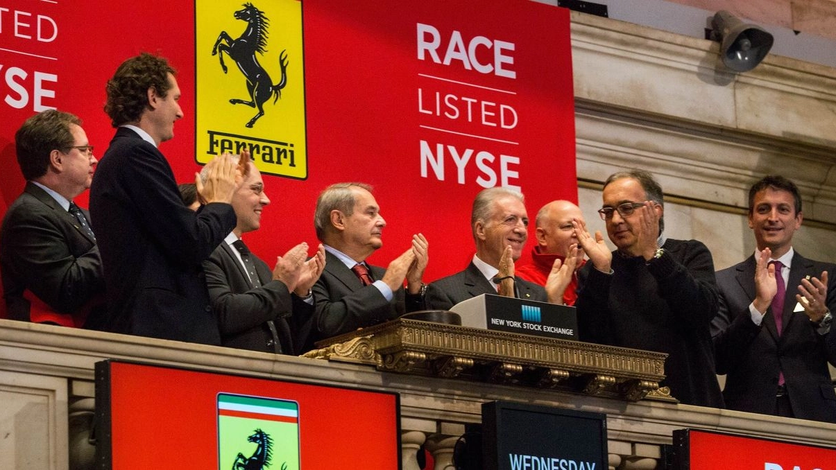 L'esordio della Ferrari a Wall Street 