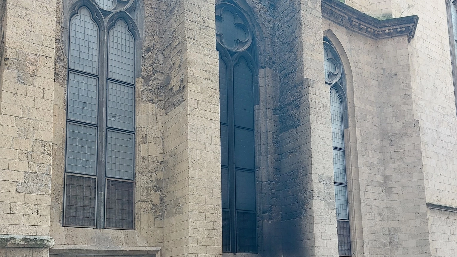 Fuochi di Sant'Antonio: danneggiata la chiesa di Sant'Eligio