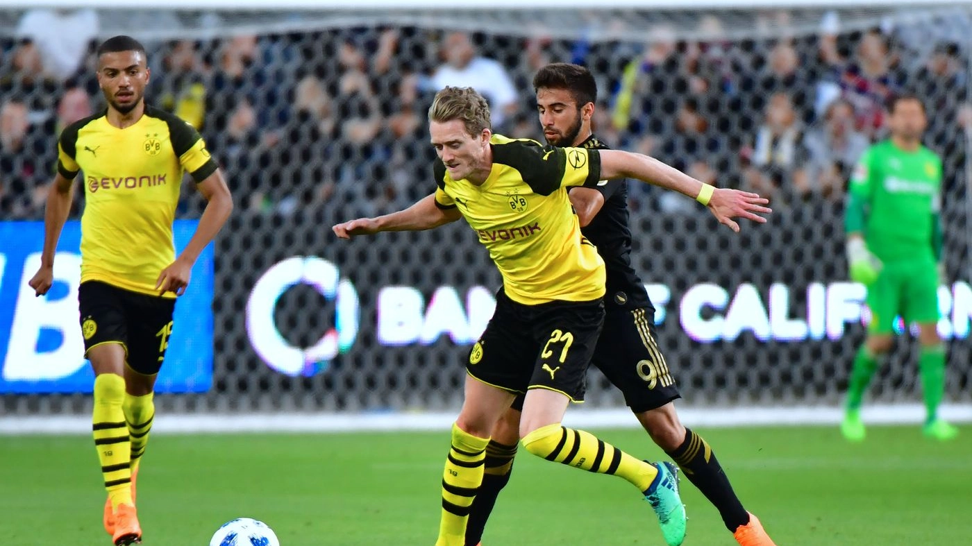 Schurrle con la maglia del Borussia Dortmund 