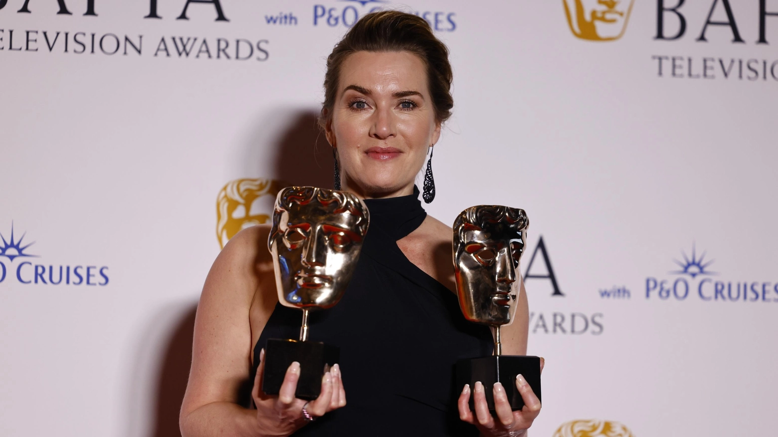 Crediti Ansa - Kate Winslet vince il premio come attrice protagonista ai BAFTA TV Awards