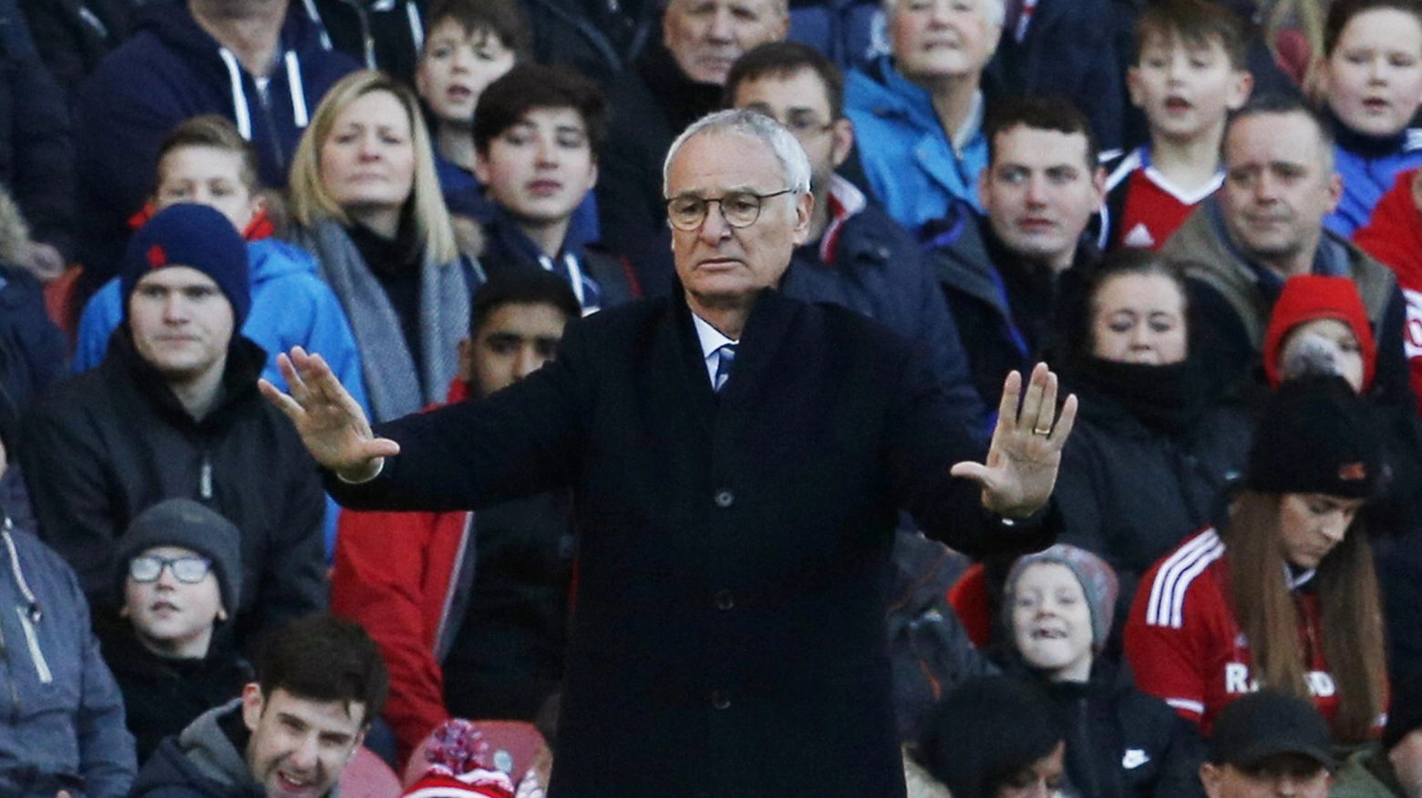 Claudio Ranieri, allenatore del Leicester 