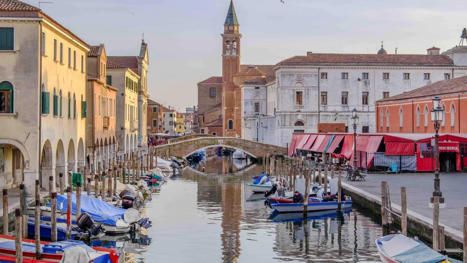 Chioggia, Canal Vena - Italy