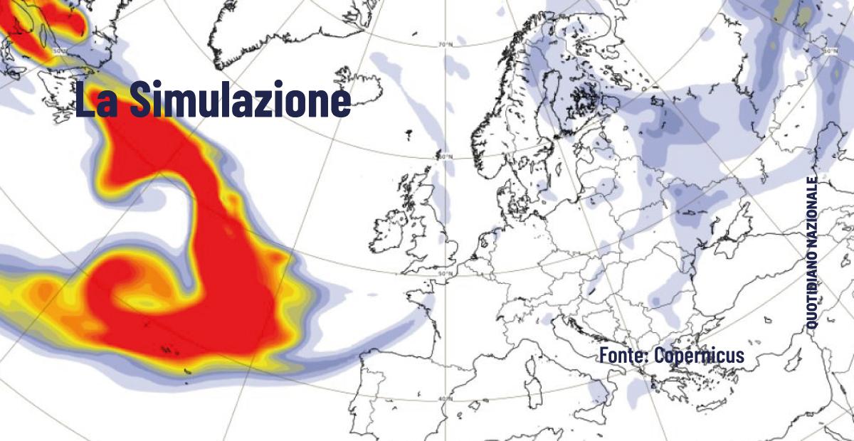El humo de Canadá llega a España, lo que puede ocurrir en Italia.  El fenómeno de la corriente en chorro
