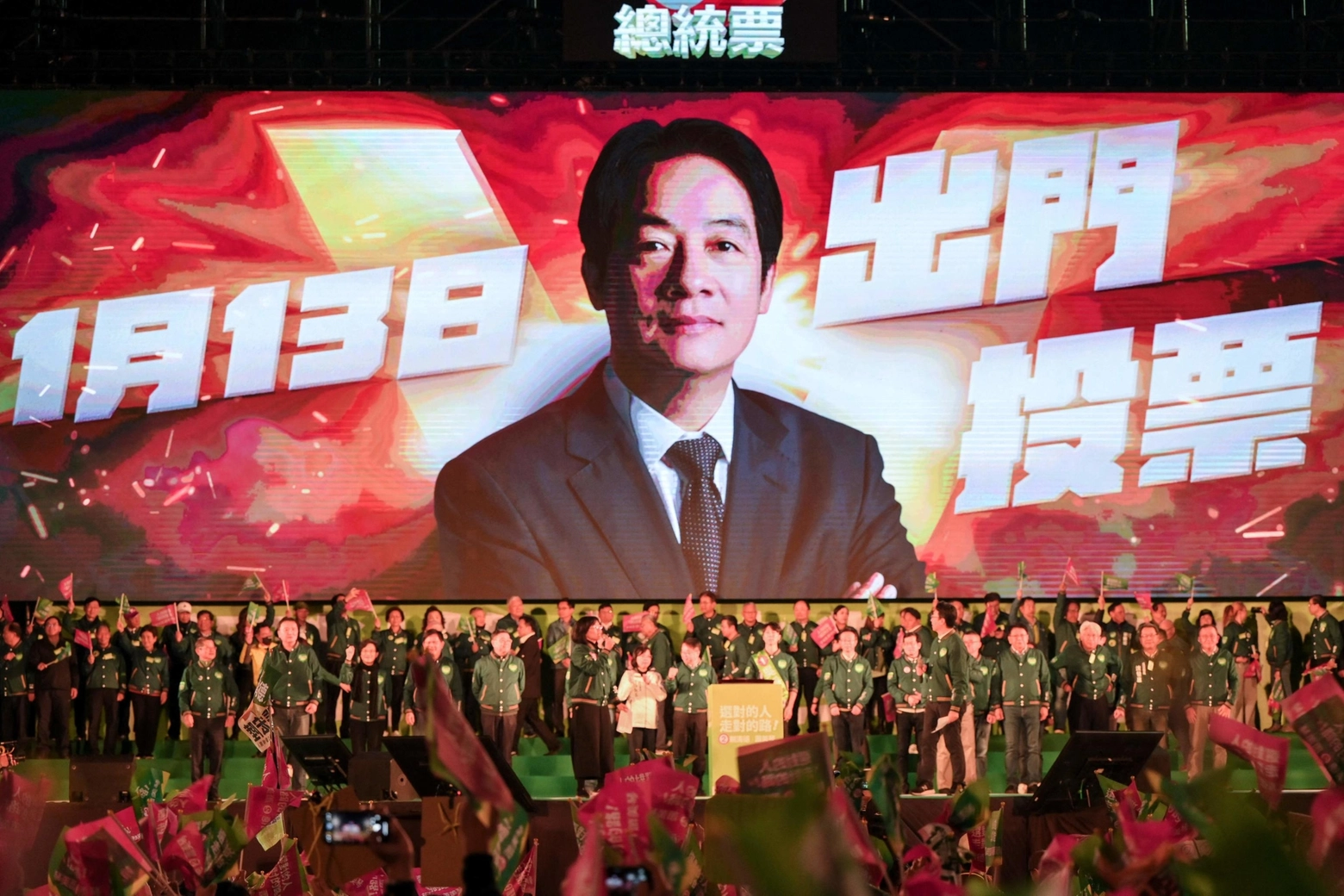 Taiwan, il candidato indipendentista Lai Ching-te (Ansa)