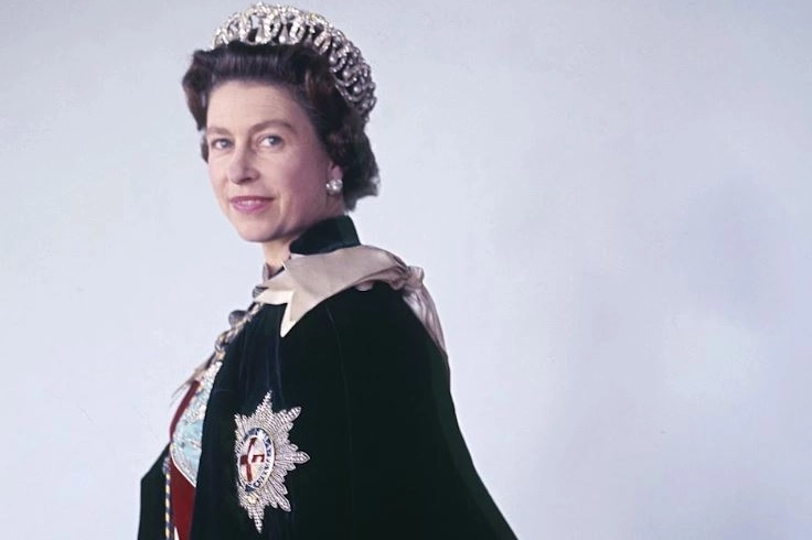 La defunta regina nella foto del 1968: il ritratto scelto dal re