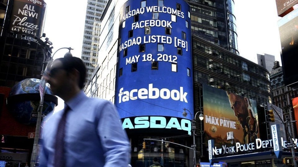 Facebook ha debuttato a Wall Street il 18 maggio 2012