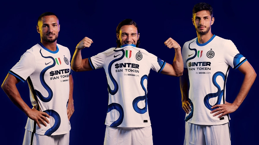 La seconda maglia dell'Inter