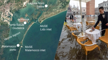 Acqua alta a Venezia, il Mose è in allerta. Nubifragi in arrivo col Ciclone Medusa: le previsioni