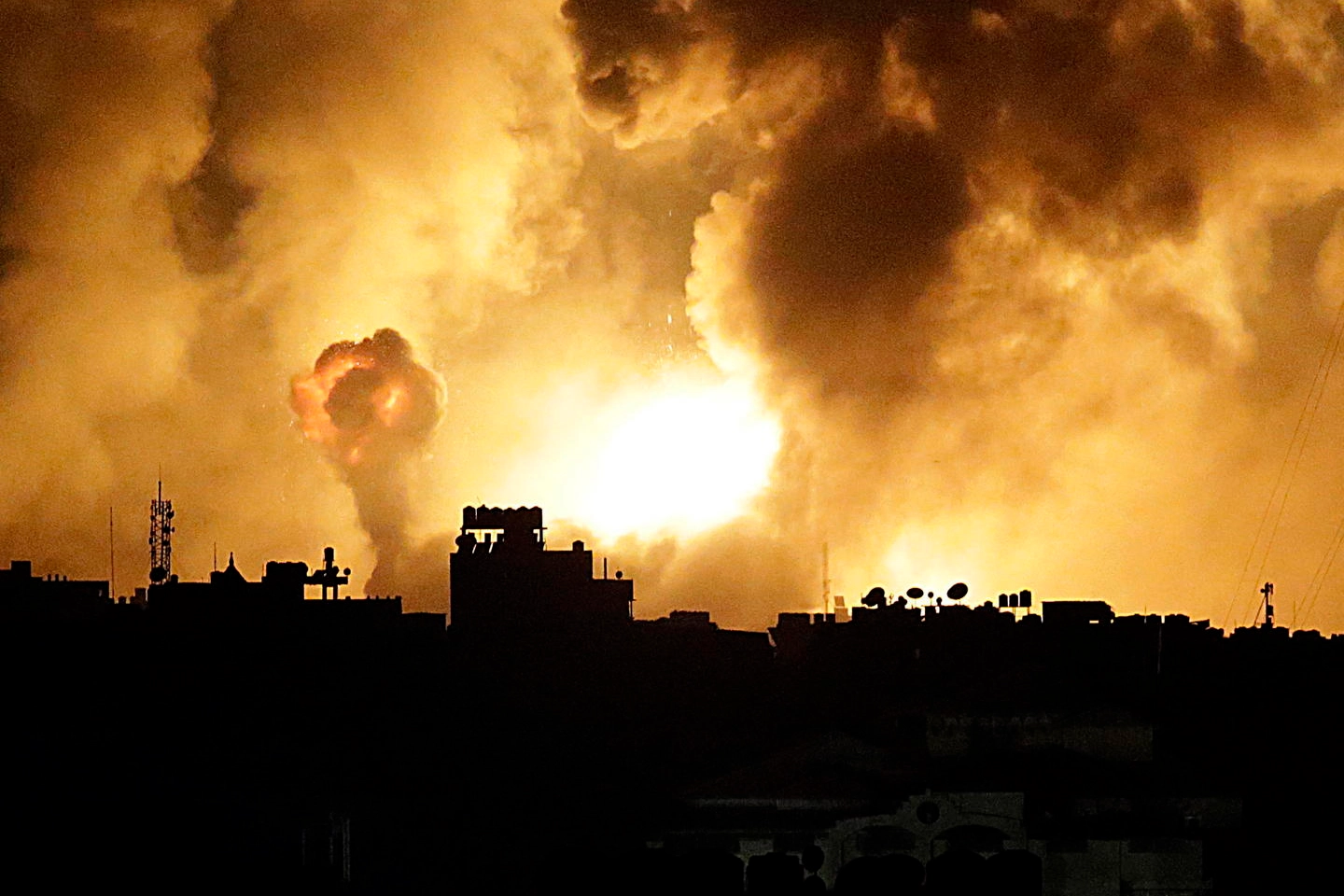 L'attacco di terra di Israele a Gaza