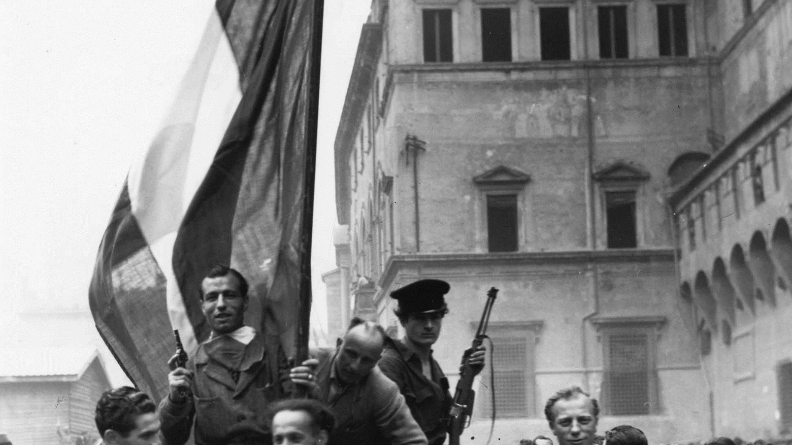 25 aprile, partigiani a Bologna