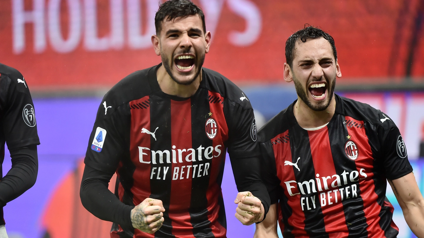 Milan-Lazio, la gioia di Hernandez e Calhanoglu (Alive)