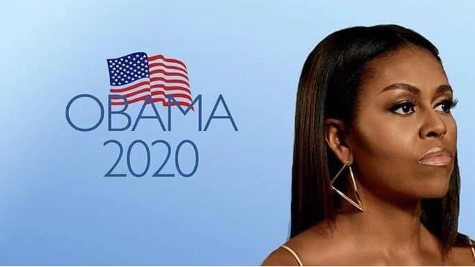 Michelle Obama candidata presidente nel 2020, la proposta su Twitter