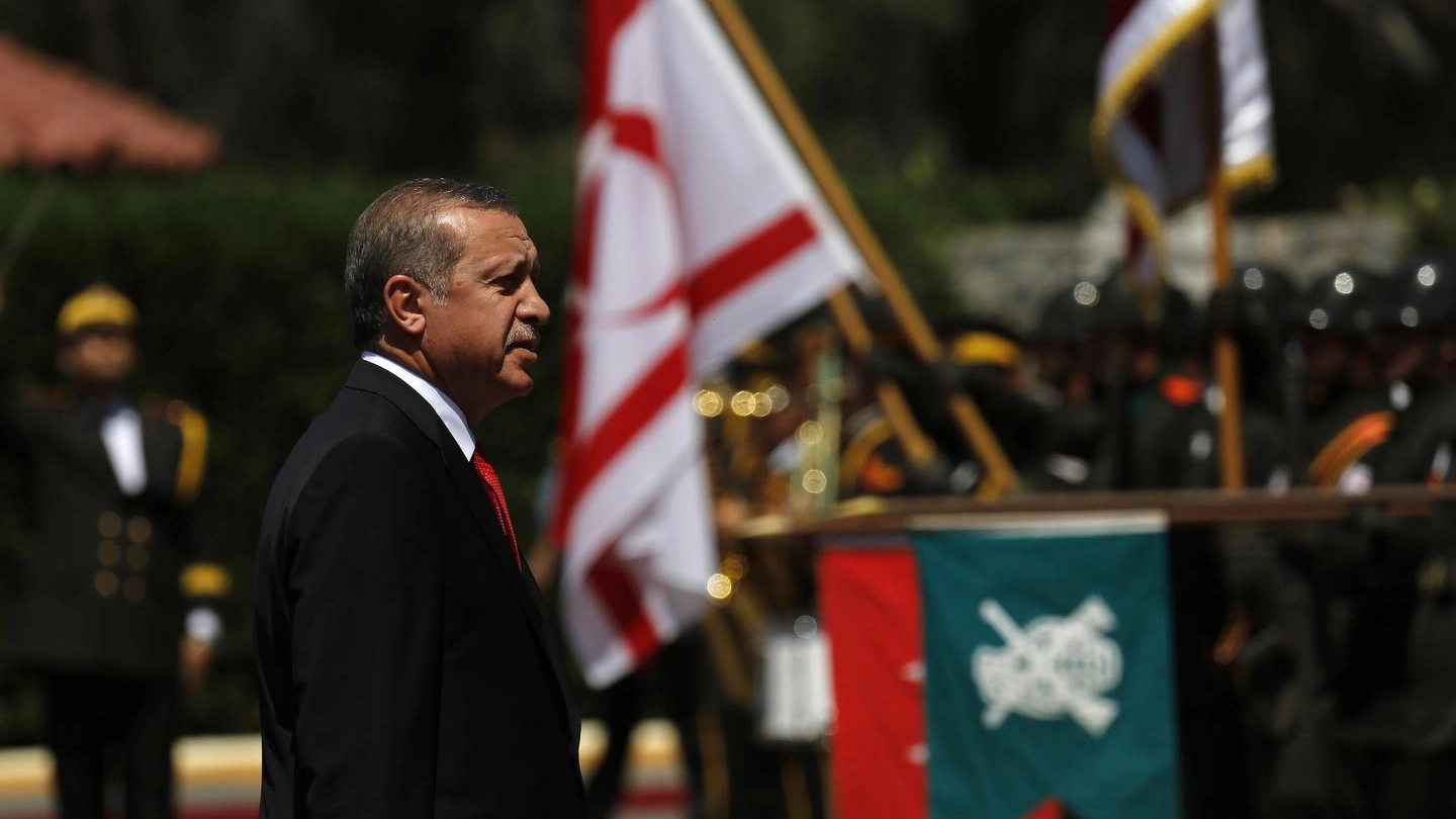 Il Presidente turco Recep Tayyip Erdogan (Ansa)
