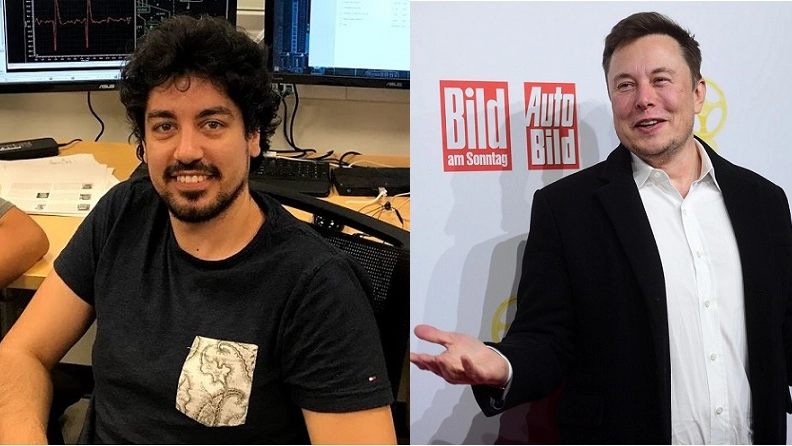 Dante Gabriel Muratore ed Elon Musk