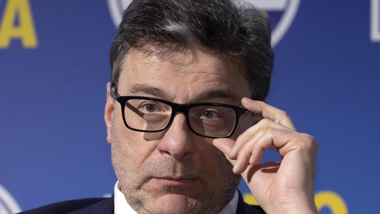 Il ministro dell’Economia, Giancarlo Giorgetti, 56 anni