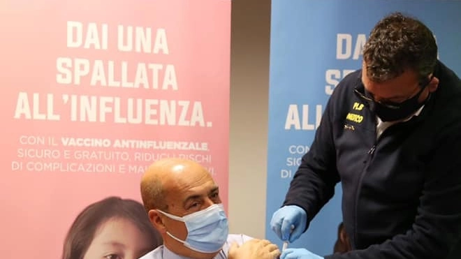 Vaccino antinfluenzale per Nicola Zingaretti