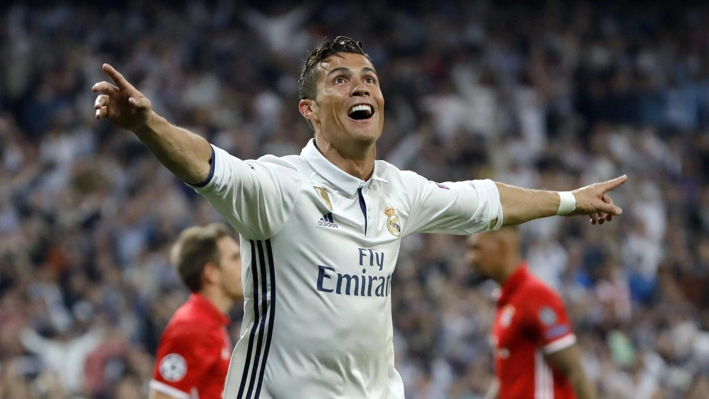 Cristiano Ronaldo, attaccante del Real Madrid (Ansa)