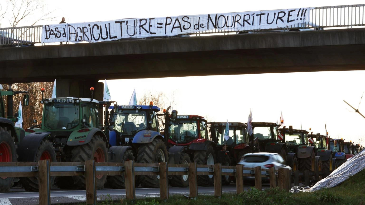 Francia: continua protesta di parte degli agricoltori