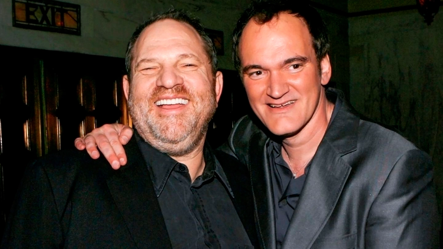 Harvey Weinstein e Quentin Tarantino (Afp)
