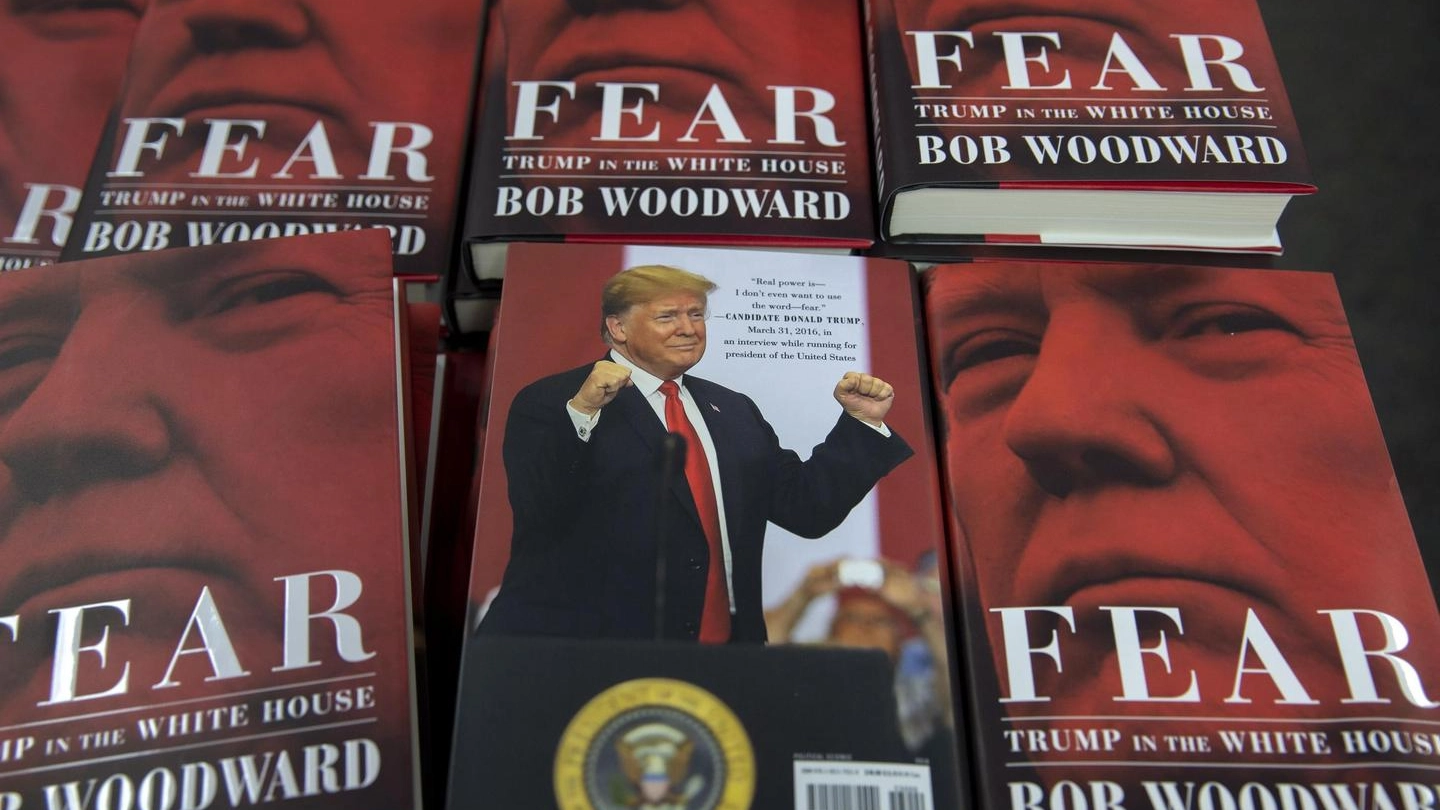  "Fear: Trump at the White House", il libro di Bob Woodward (Ansa)