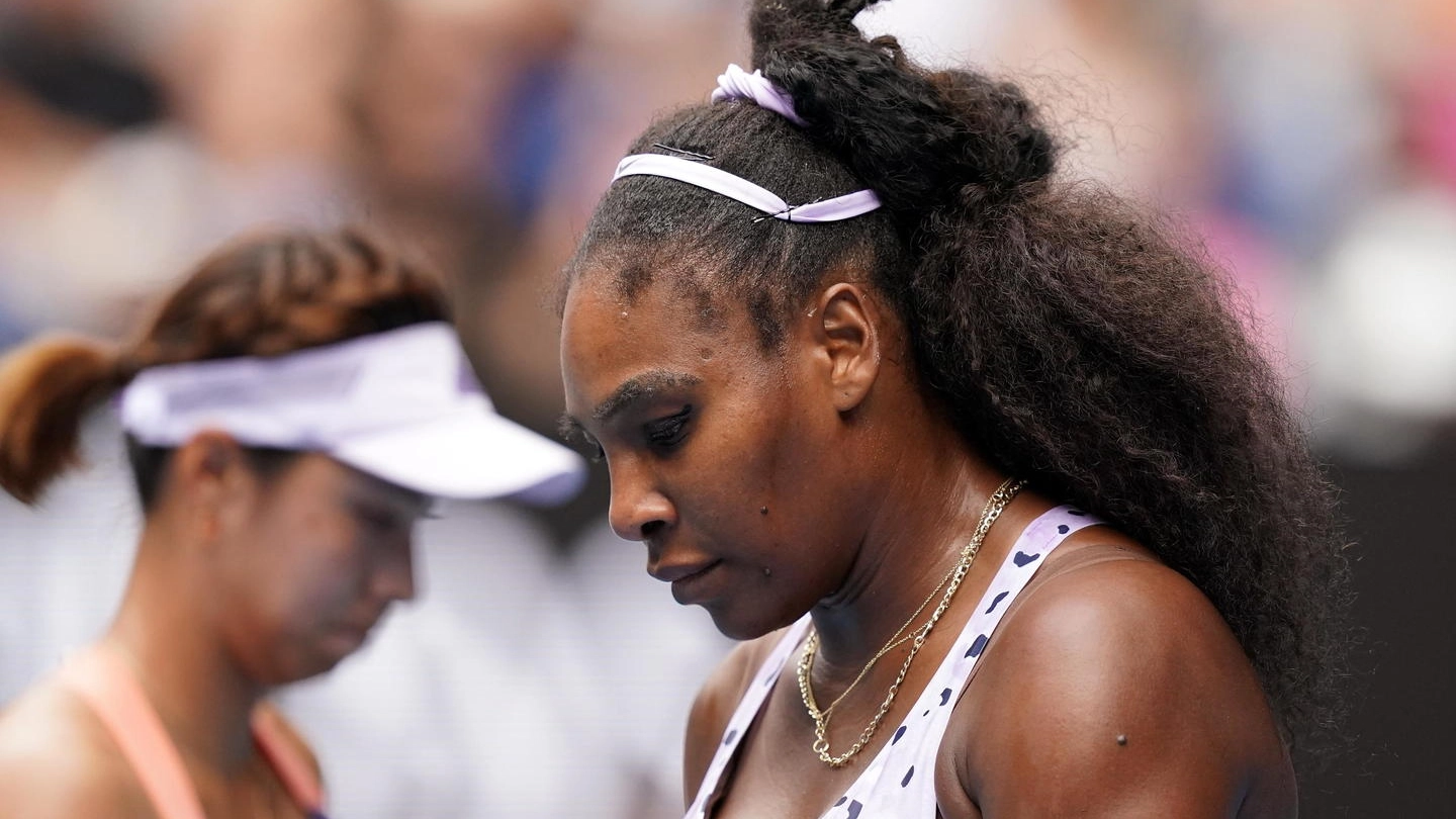 Serena Williams eliminata agli Australian Open (Ansa)