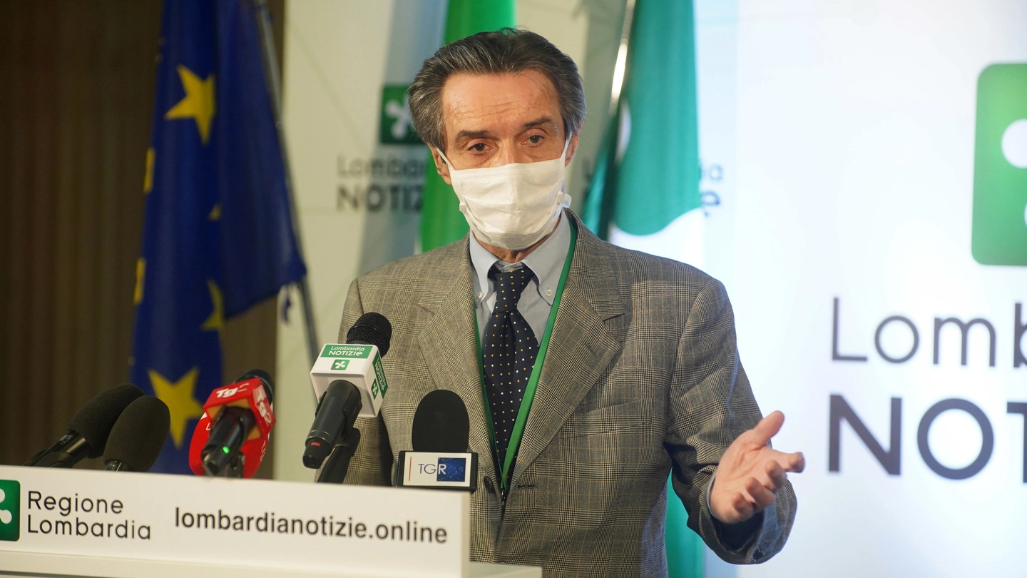 Attilio Fontana, presidente della Regione Lombardia (ImagoE)
