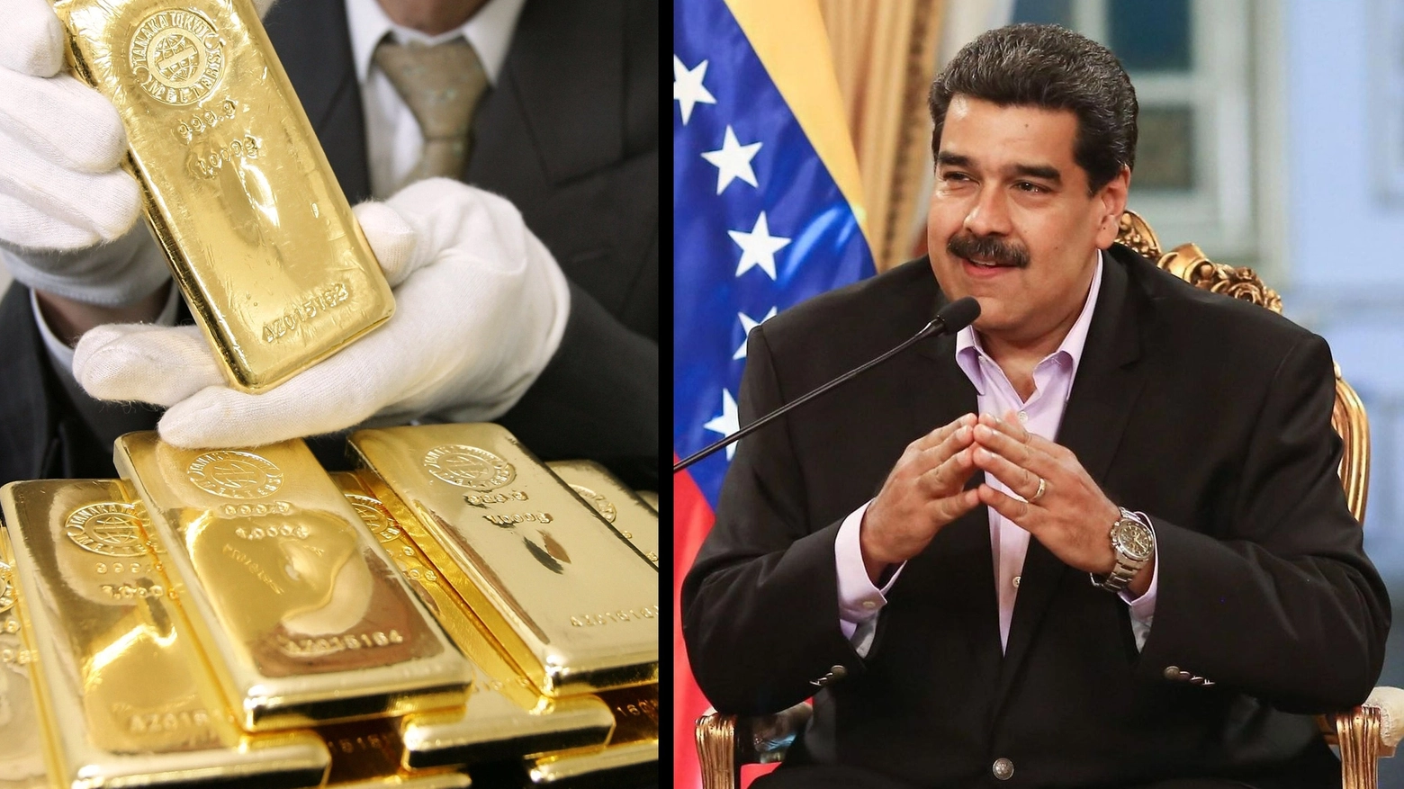 Caccia al tesoro di Maduro (Ansa)
