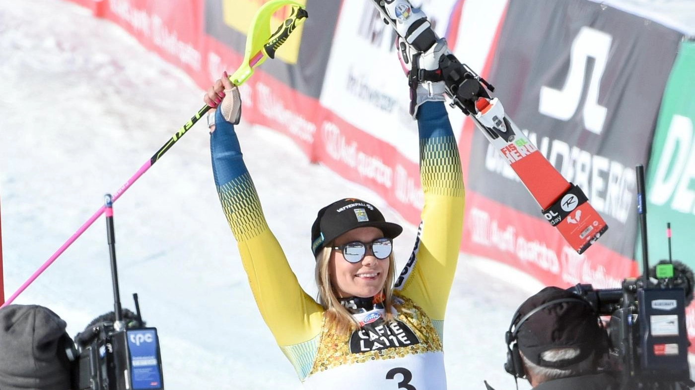 Frida Hansdotter prima nello Slalom di Pyeongchang