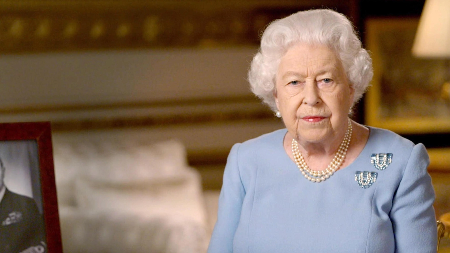 La regina Elisabetta II, 95 anni (Ansa)
