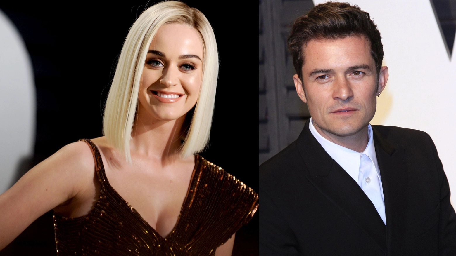 Katy Perry e Orlando Bloom al Vanity Fair party del dopo Oscar