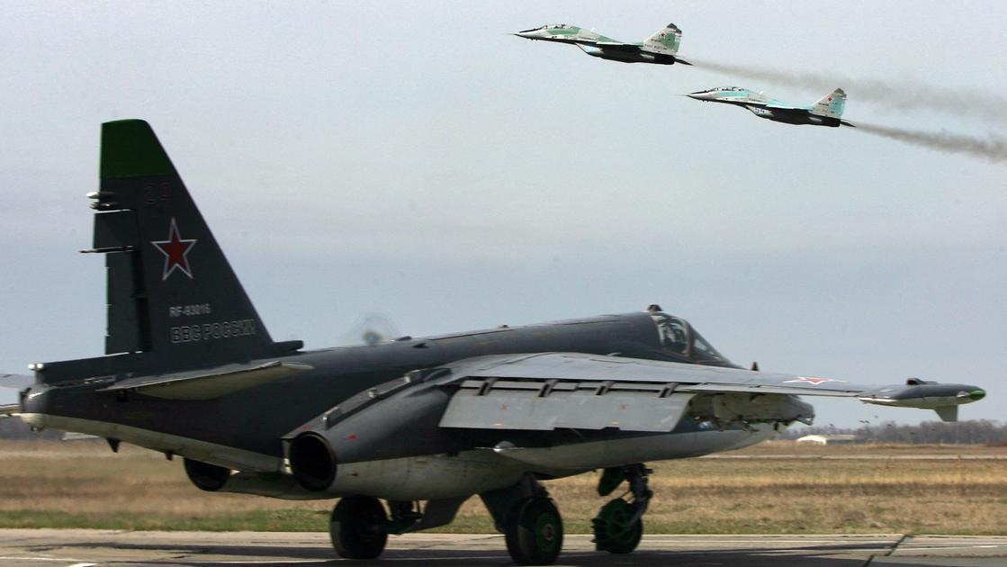 Ukraine and a Russian MiG intercept an American drone over the Black Sea