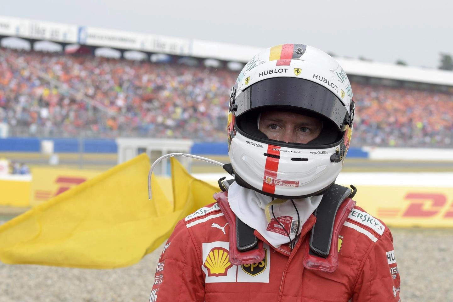 F1 Gp Germania 2018, Sebastian Vettel (Ansa)