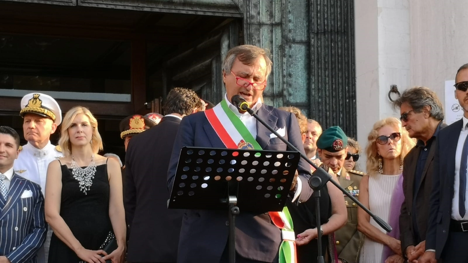 Il sindaco di Venezia Luigi Brugnaro
