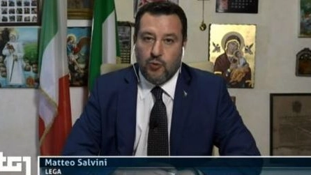 Matteo Salvini al Tg1 