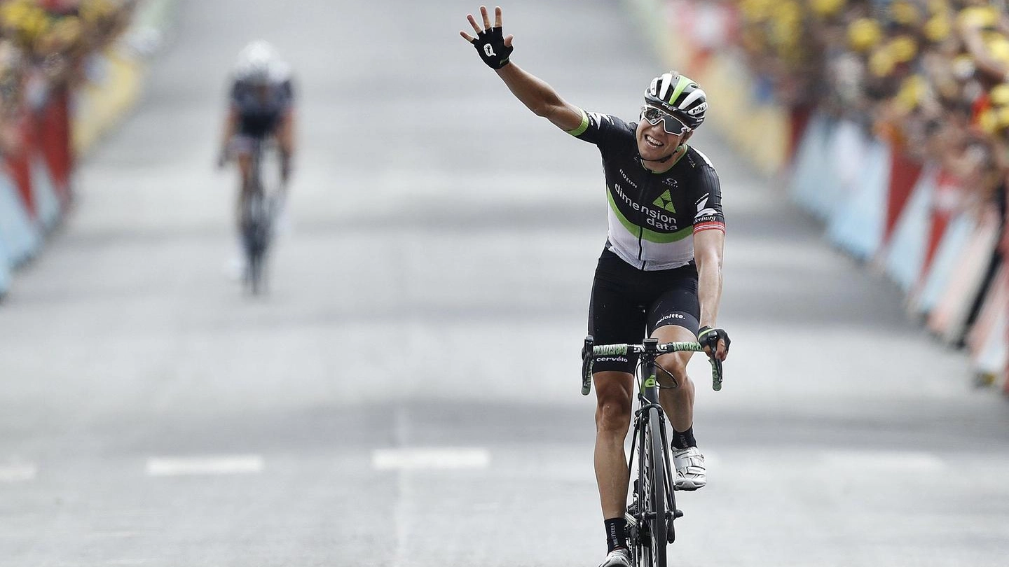Tour de France 2017, la vittoria di Boasson Hagen a Salon-de-Provence (Ansa)
