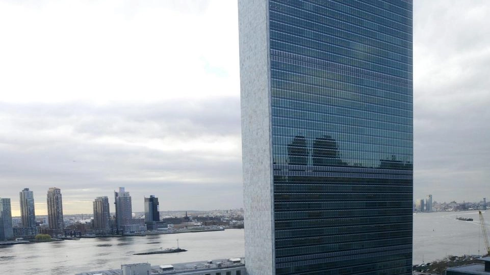 Il quartier generale dell'Onu a New York (Ansa)