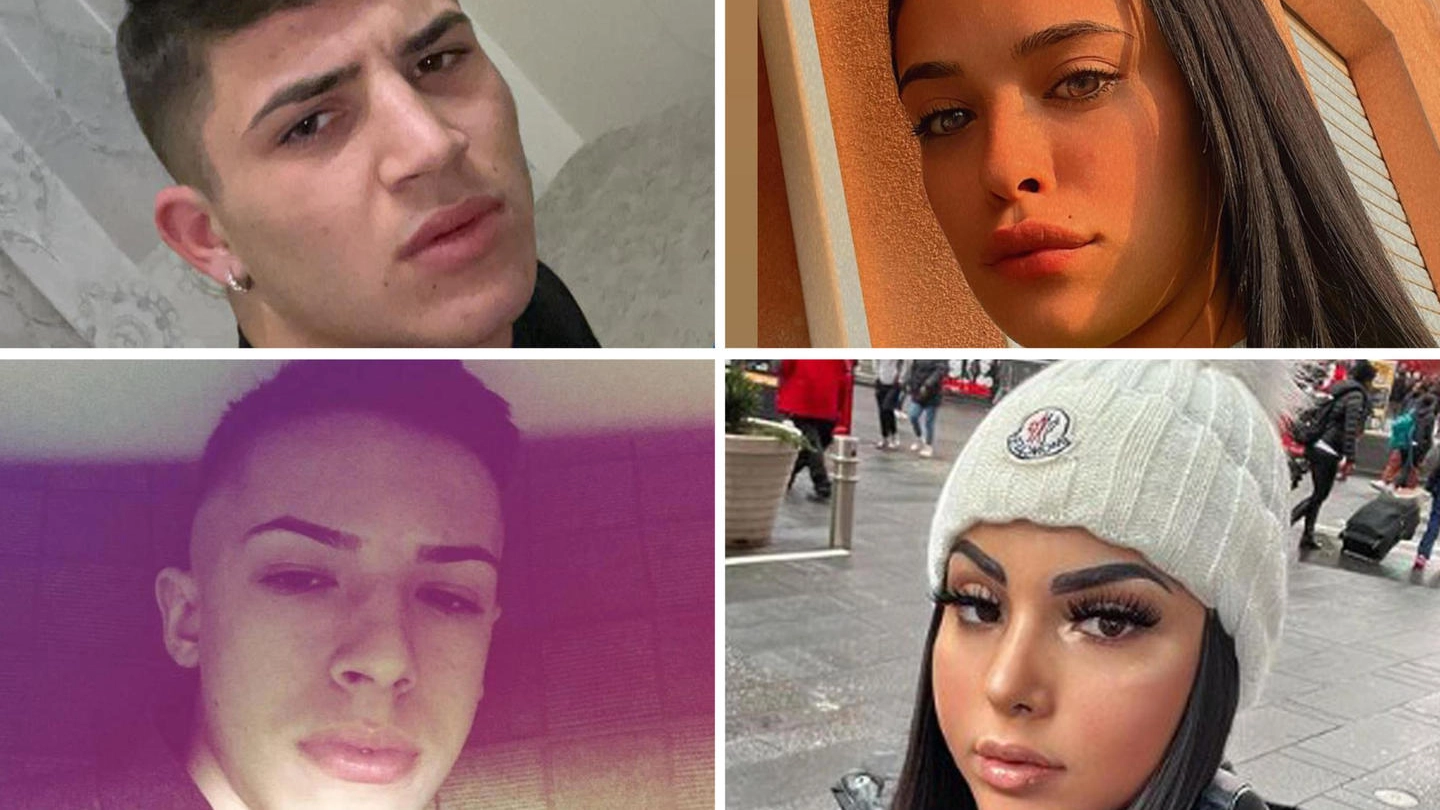 Le vittime di Cagliari: Alessandro Sanna (19 anni), Giorgia Banchero (24), Najibe Zaher (20), Simone Picci (20)