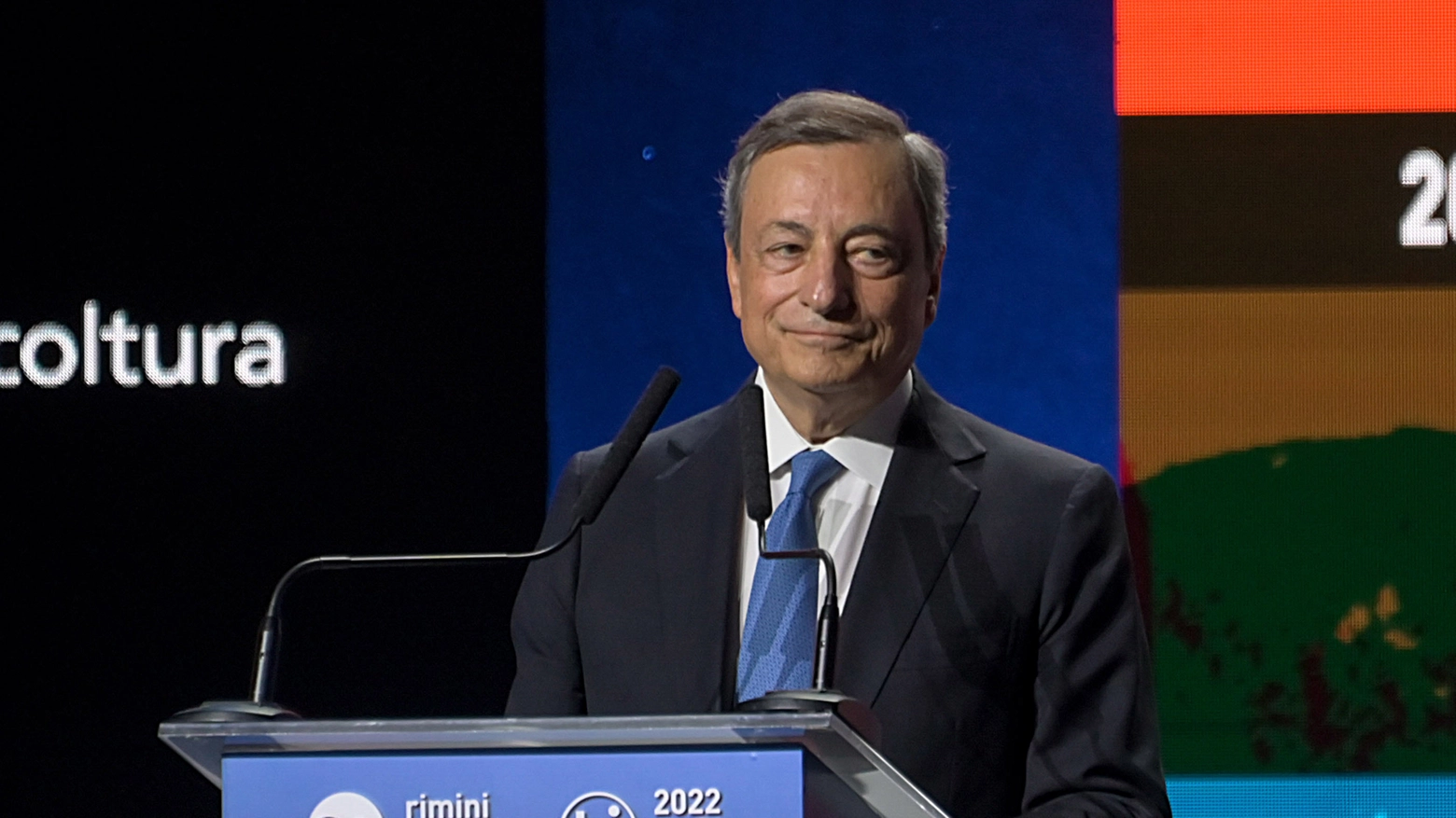 Il presidente del consiglio Mario Draghi (Ansa)