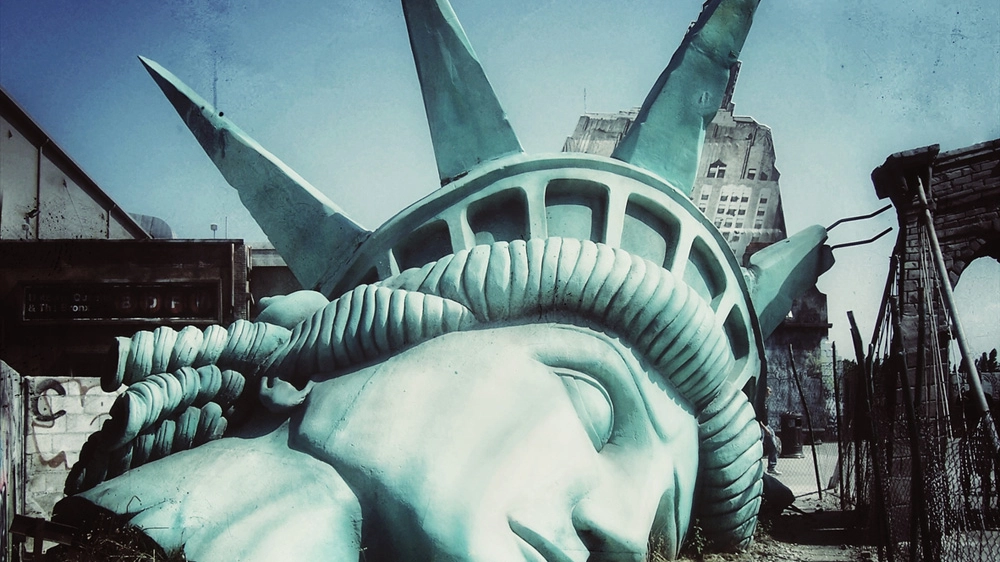 New York sotto attacco: ricostruzione artistica
