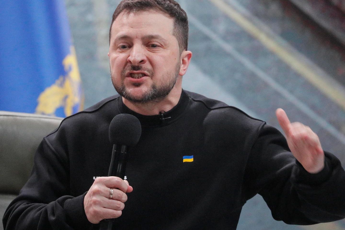Il presidente dell’Ucraina, Volodymyr Zelensky