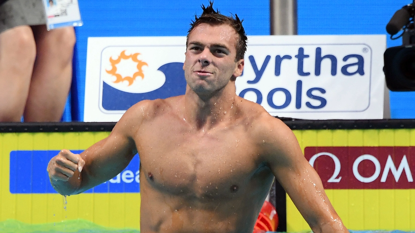 Mondiali di nuoto 2017, l'oro di Gregorio Paltrinieri (Lapresse)