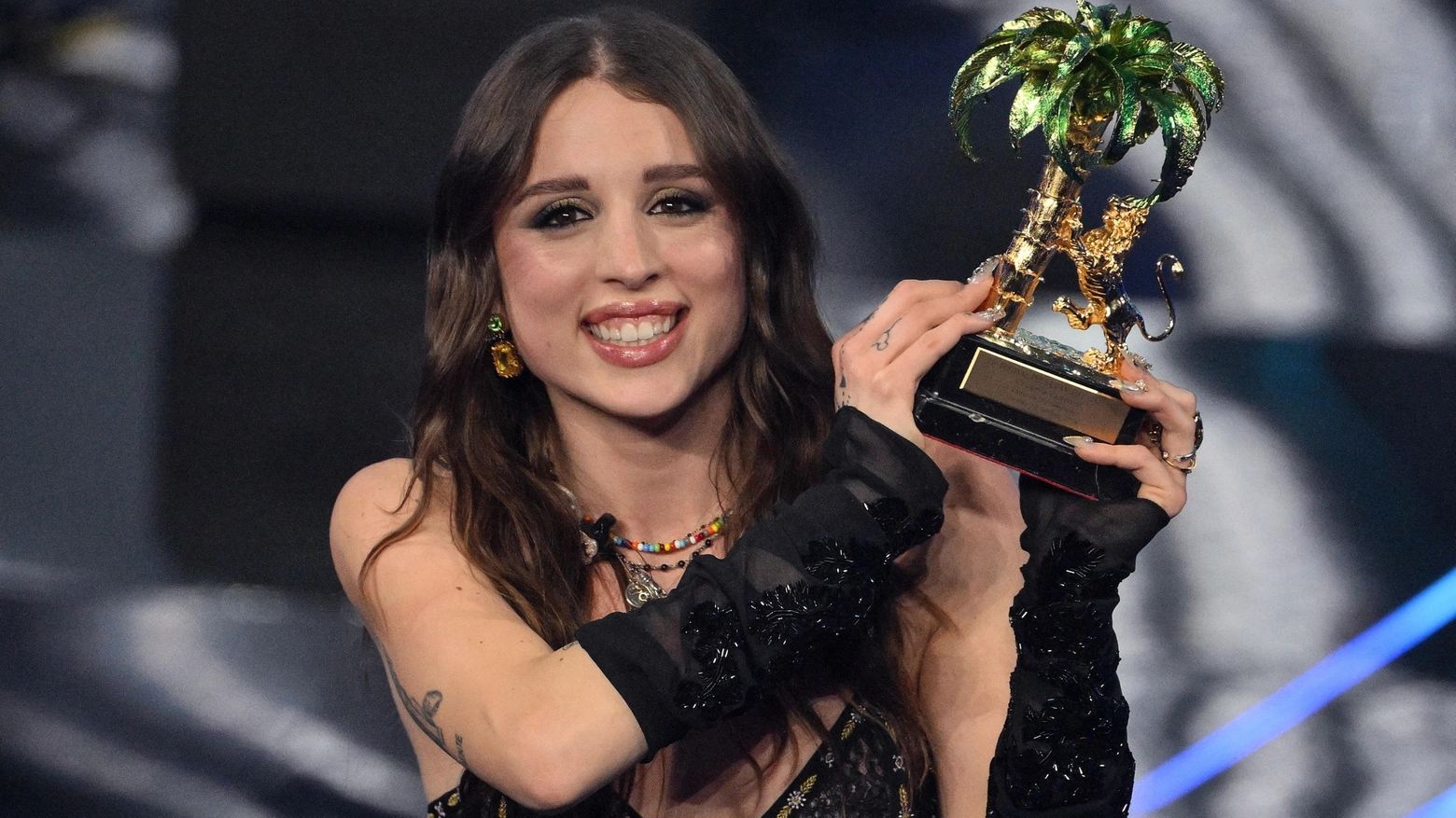 Angelina Mango vince Sanremo 2024 (Ansa)