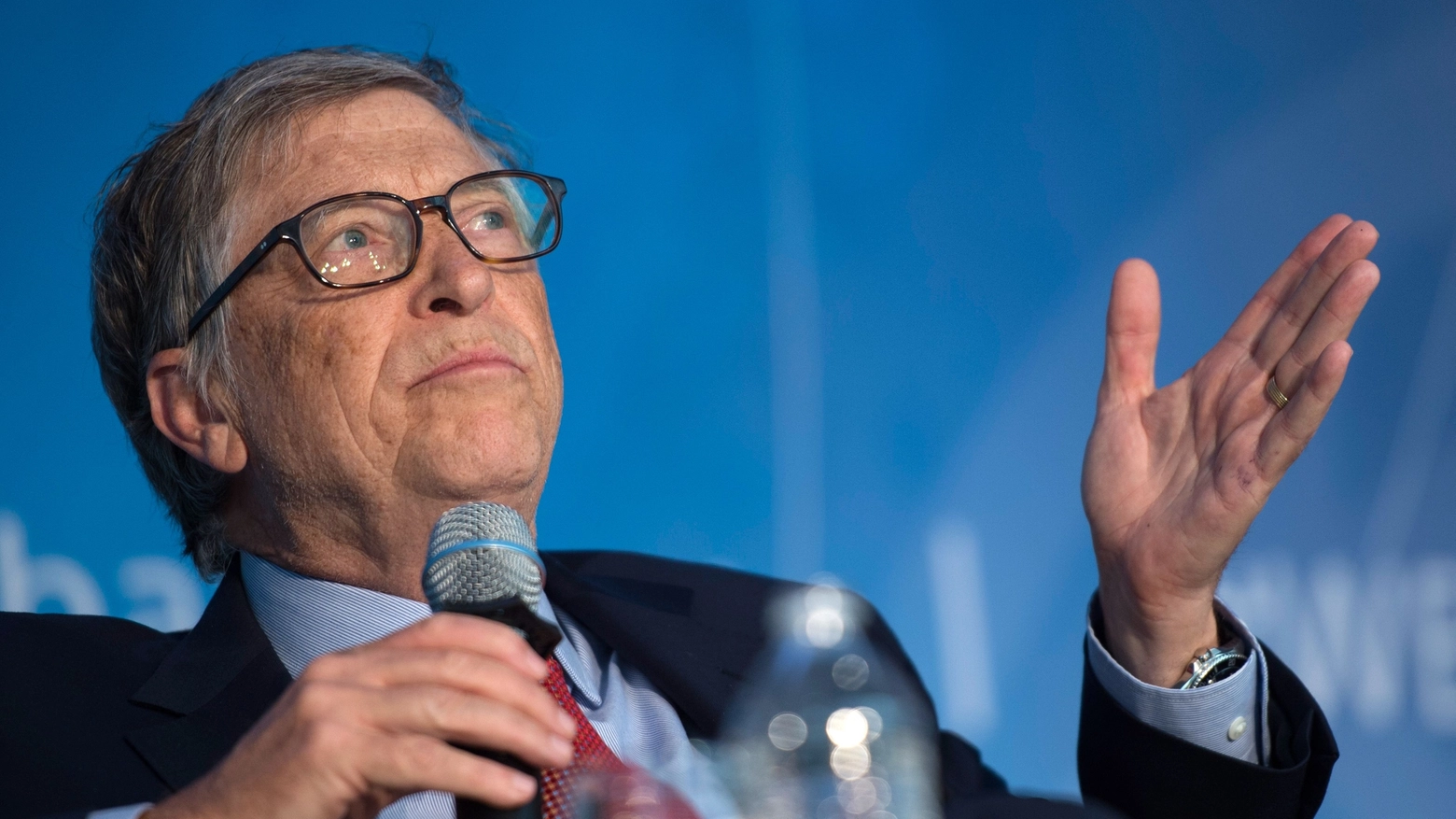Il magnate e fondatore di Microsoft, Bill Gates (LaPresse)