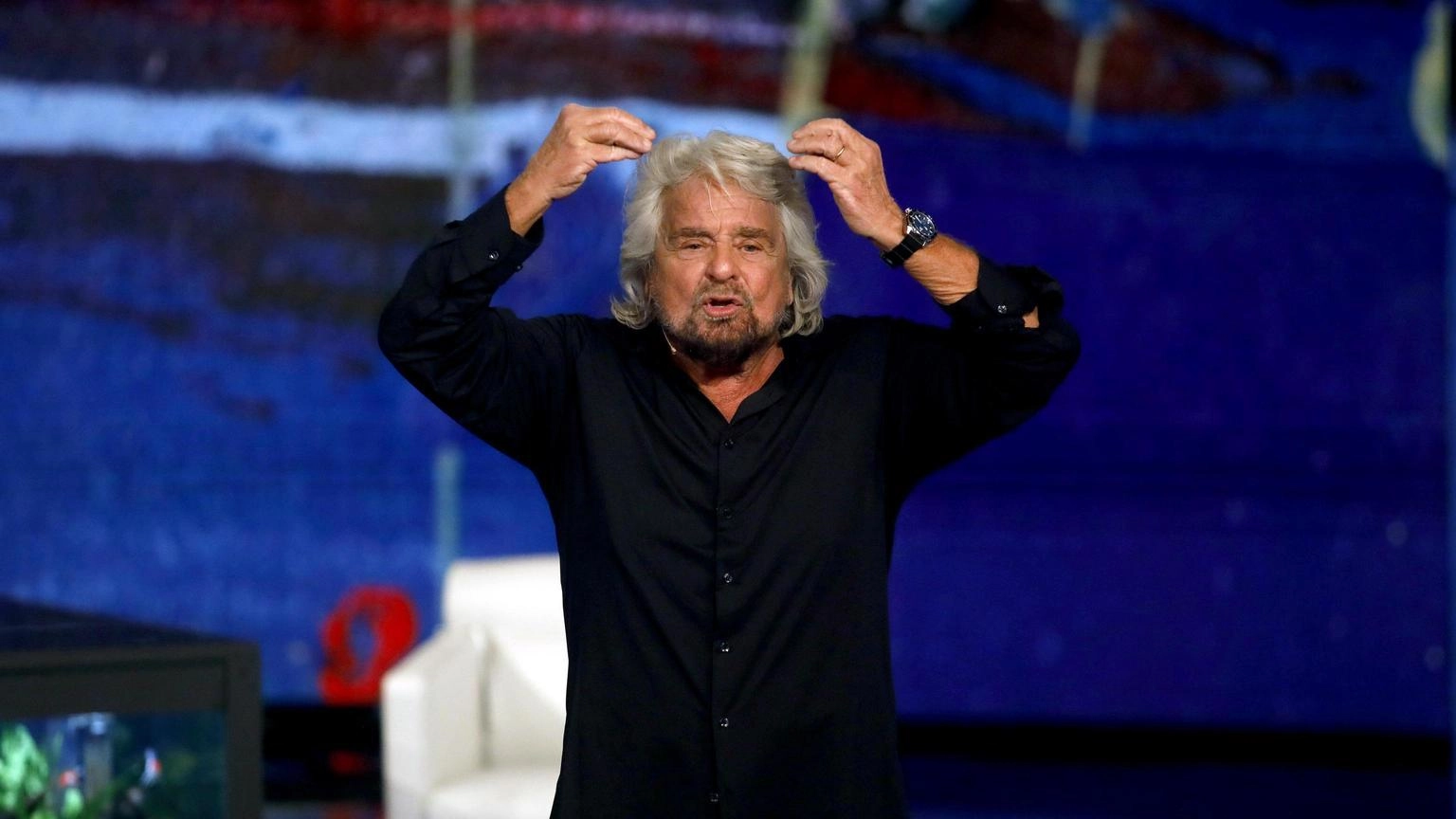 Beppe Grillo ricoverato a Cecina per controlli
