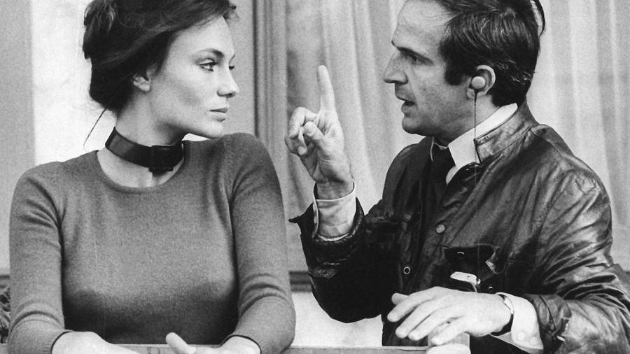 Francois Truffaut con Jaqueline Bisset (Ansa)