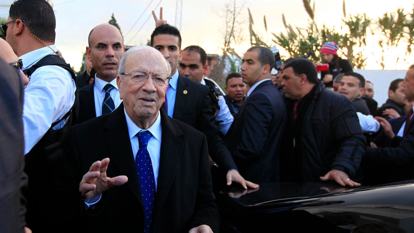 Tunisia: il candidato alle presidenziali Beji Caid Essebsi (Reuters)