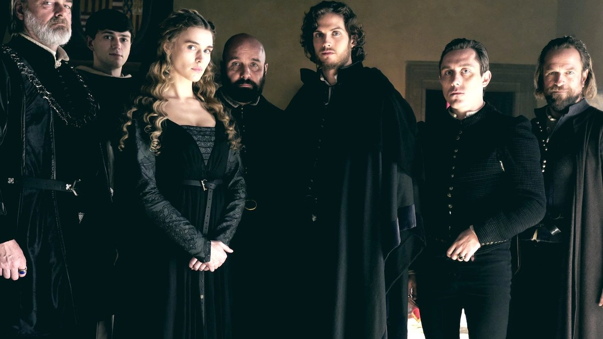 Il cast de I Medici 3 (Twitter, account ufficiale)