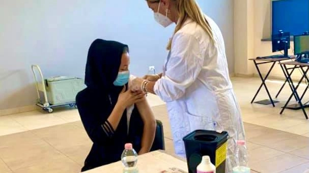 Vaccinati i profughi afghani arrivati a Napoli