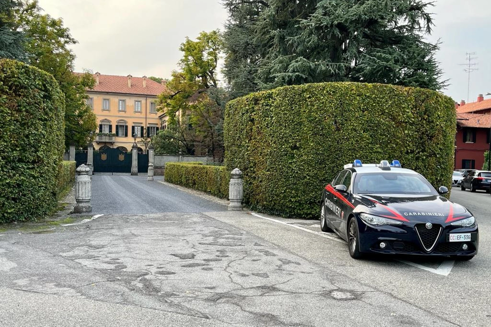 La villa di Berlusconi ad Arcore