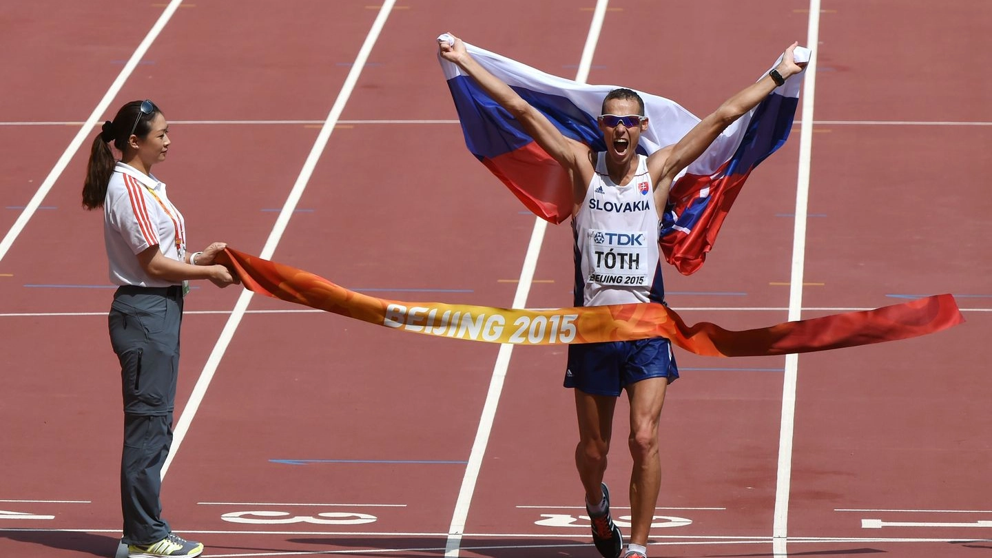 Lo slovacco Matej Toth vince la 50 km di marcia (AFP)